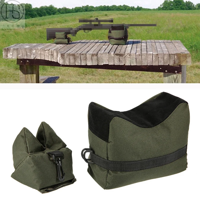 Portable Hunting Gun Accessories Front & Rear Rifle Target Tactical
