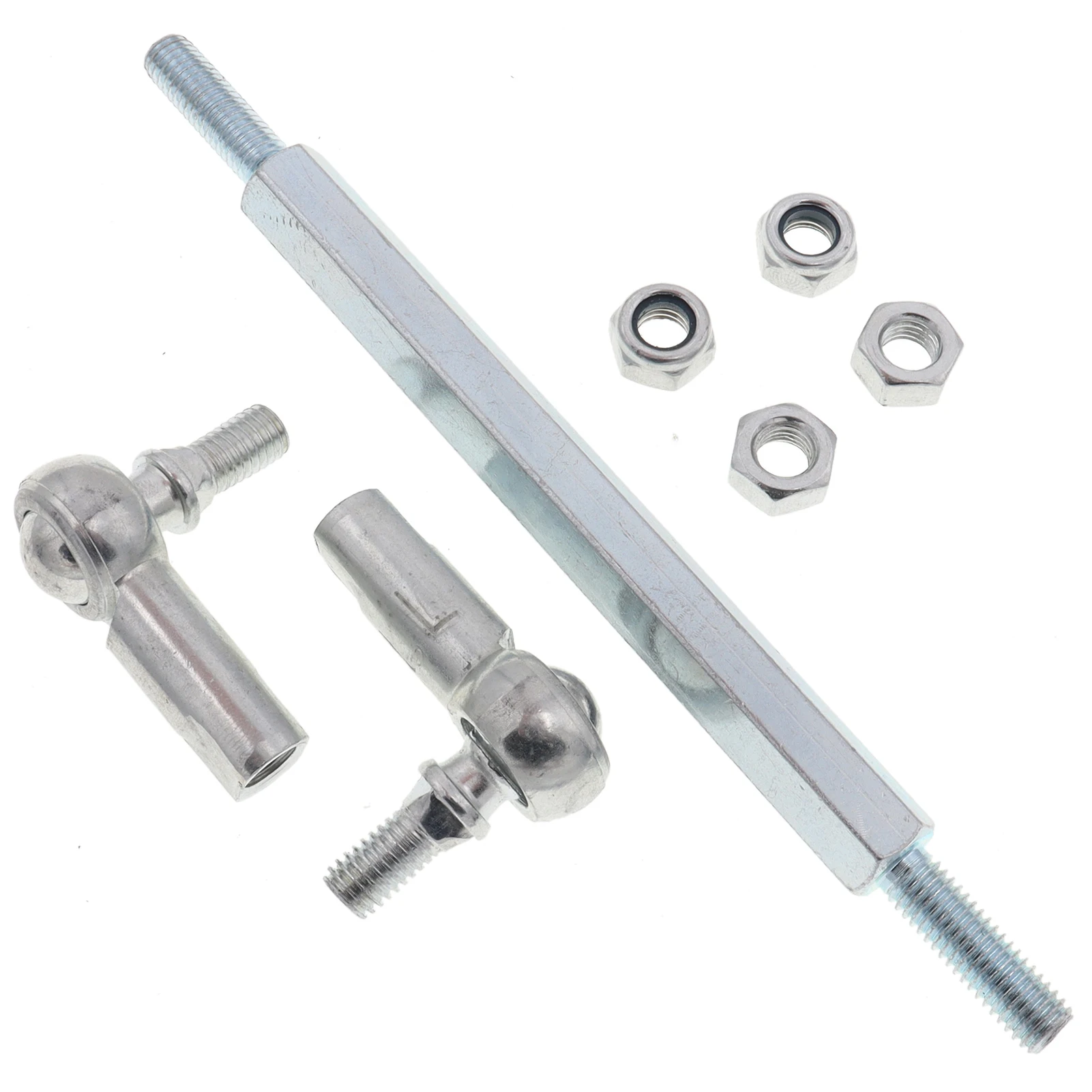 1 Pair 175 185 210 220 240 260 280 315mm M8 Ball Joint Steering Bar Bolt Tie Rod Kits for 49cc Mini Chinese ATV Quad Bike