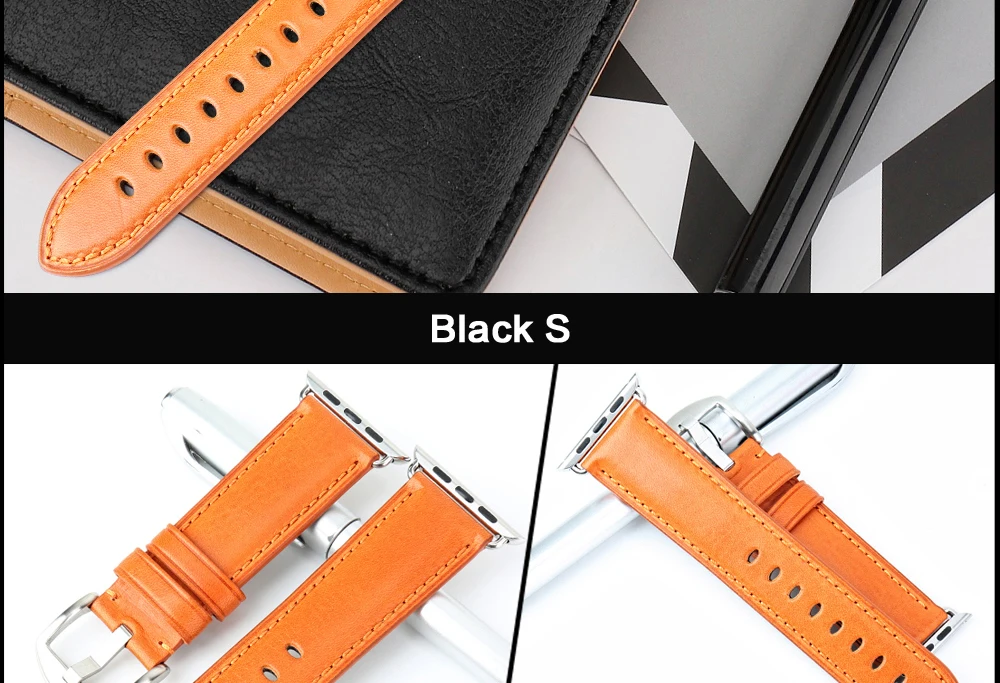MAIKES из натуральной кожи ремешок для наручных часов для Apple Watch, версии 44 мм, 42 мм, 40 мм, 38 мм, версия 4/3/2/1 Для мужчин и Для женщин наручных часов iWatch, ремешок для часов