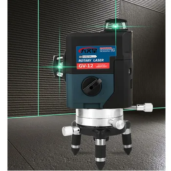 

12Line 3D Green Laser Level Nivel a Laser 360 Graus Lazer Level Profissional Livella Lasers for profissional construction tools