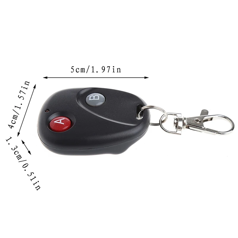 

A&B Key DC12V Gate RF Wireless Remote Control Garage Door Transmitter 315/433MHz WXTA