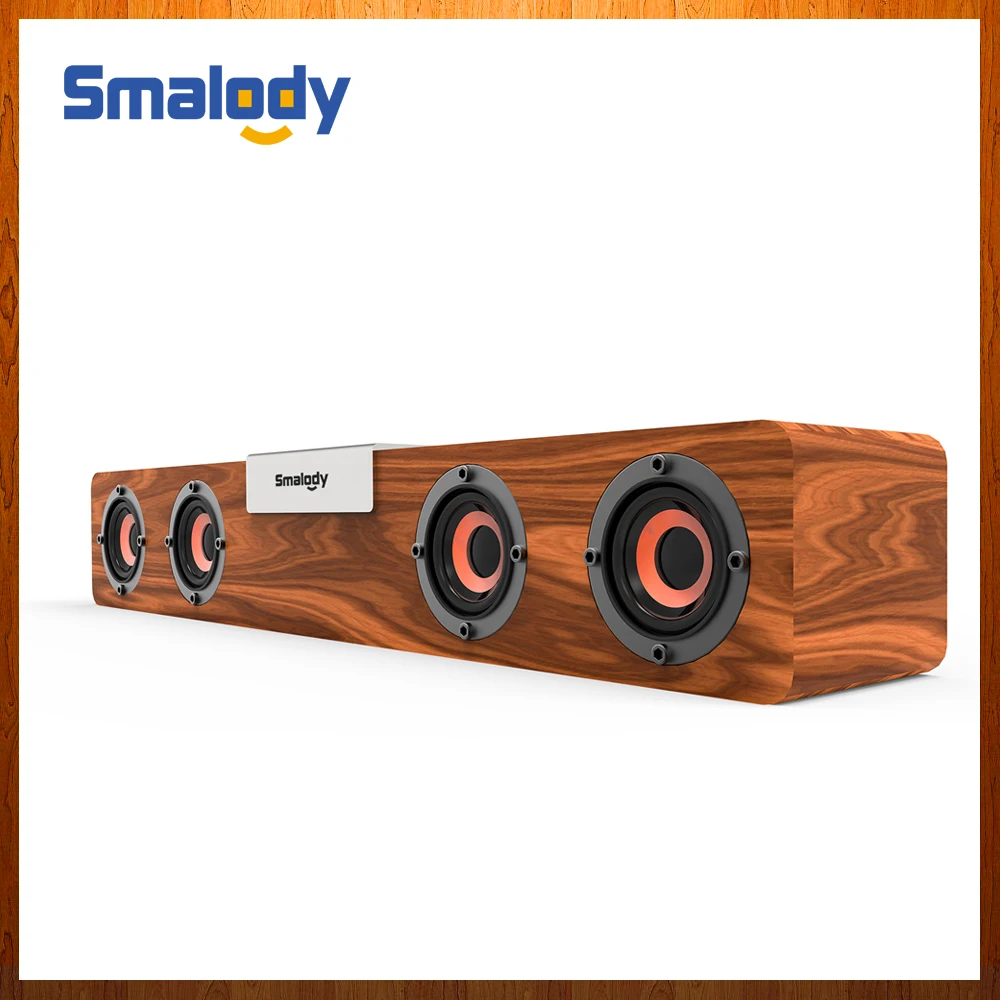 Беспроводная Bluetooth Колонка SMALODY 5 Вт * 4 с поддержкой TF карты|Портативные колонки| |