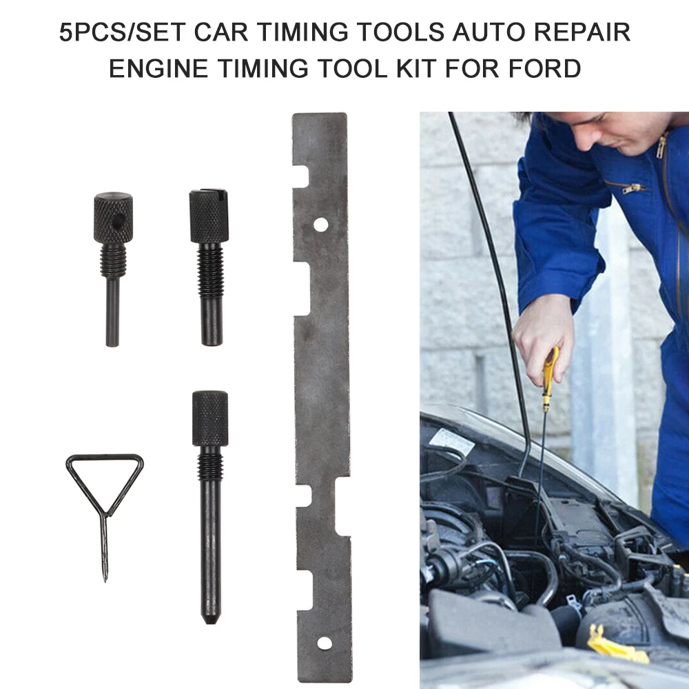 5 шт. распредвала двигателя инструменты для синхронизации и блокировки набор
