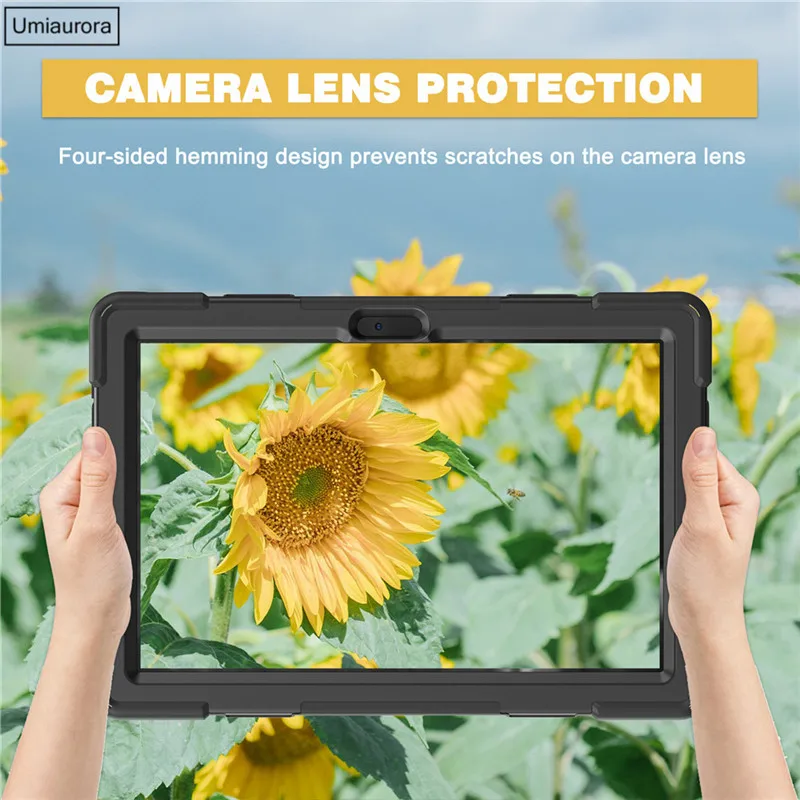 Tablet-Hülle für Kindle Fire 8 10 HD8 HD10 Plus 2020 2021, robuste, stoßfeste Silikonhülle für Kinder für HD 7 2017_voghion.com