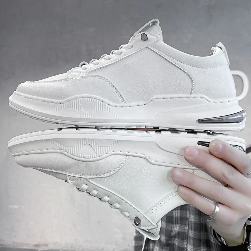 Men Skateboarding Shoes High Top Leisure Sneakers Breathable Street Shoes Sports Shoes Hip Top Walking Shoes Chaussure Homme