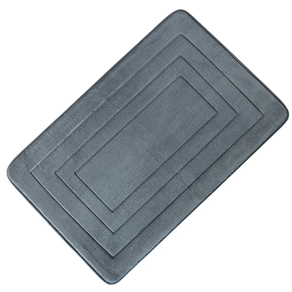 Dark Gray Высокое качество, коврик для ванной комнаты, спальни, Нескользящие коврики, коврик для душа, ковер для ванной, кухни, спальни, 1 шт - Цвет: Dark Gray