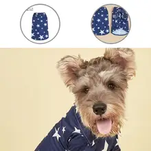 

Supple Cozy Dog Fashion Cotton T-shirt Thin Puppy Shirt Washable for Vacation
