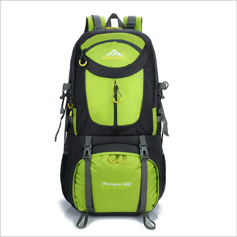 50L-Green Kuбаг 50л открытый рюкзак на плечо мужская дорожная сумка Женская водонепроницаемая большая емкость спортивная походная альпинистская сумка - Цвет: 50L-Green