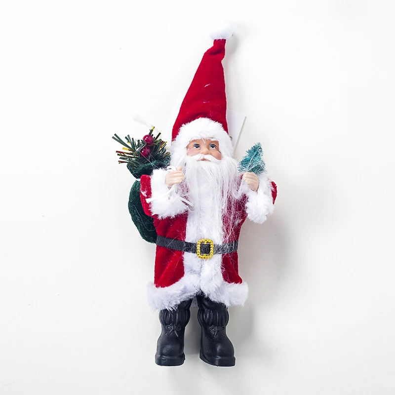 

Mini Christmas Decoration Creative Fabric Home Window 23.5*9.6cm Holiday