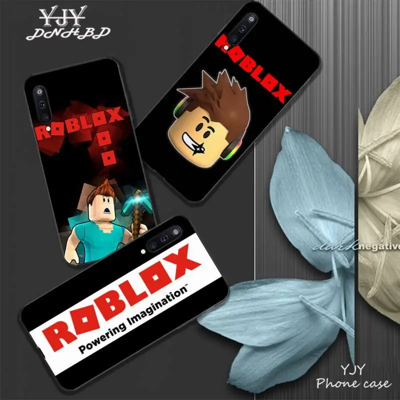 Yjy X Box Roblox Game Mobile Phone Cover Case For Samsung Galaxy A6 A7 2017 2018 A9 A10 A20 A30s A40 A50 A70 A80 Coque Aliexpress - roblox 2018