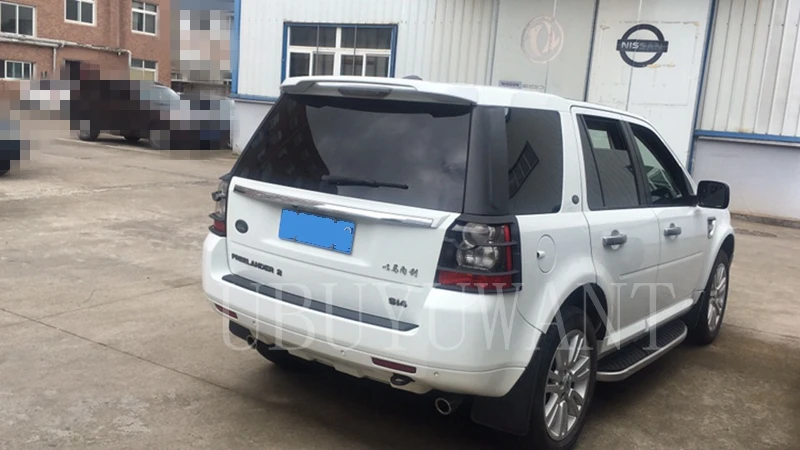Для Land Rover Freelander 2 Freelander 2 2007- ABS пластик грунтовка цвет задний спойлер задний багажник отделка крыла