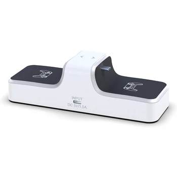 

Gaming Controller Charger Dual USB C Charging Dock Station Stand with USB A Ouput Port Gaming Sticks Charger for PlayStation 5