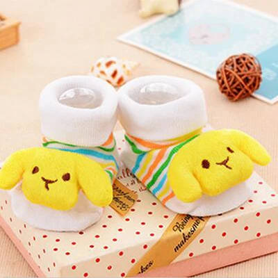 Cartoon Baby Floor Socks Anti-slip Warm Soft for Newborn Infant Toddler Socks Autumn Winter Cotton Breathable Foot Socks 8