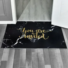 Домашние коврики для фойе, двери, кухни, входы, ультра-тонкий абсорбирующий нескользящий ковер, можно разрезать ковры