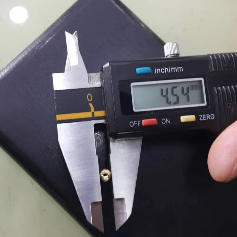 [18K золотые серьги арматура] Твердые 18K бар крепления аксессуары для