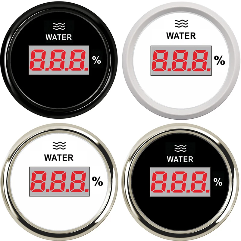 Water Level Gauge 52mm 190ohm Water Tank Level Indicator Meter Liquid