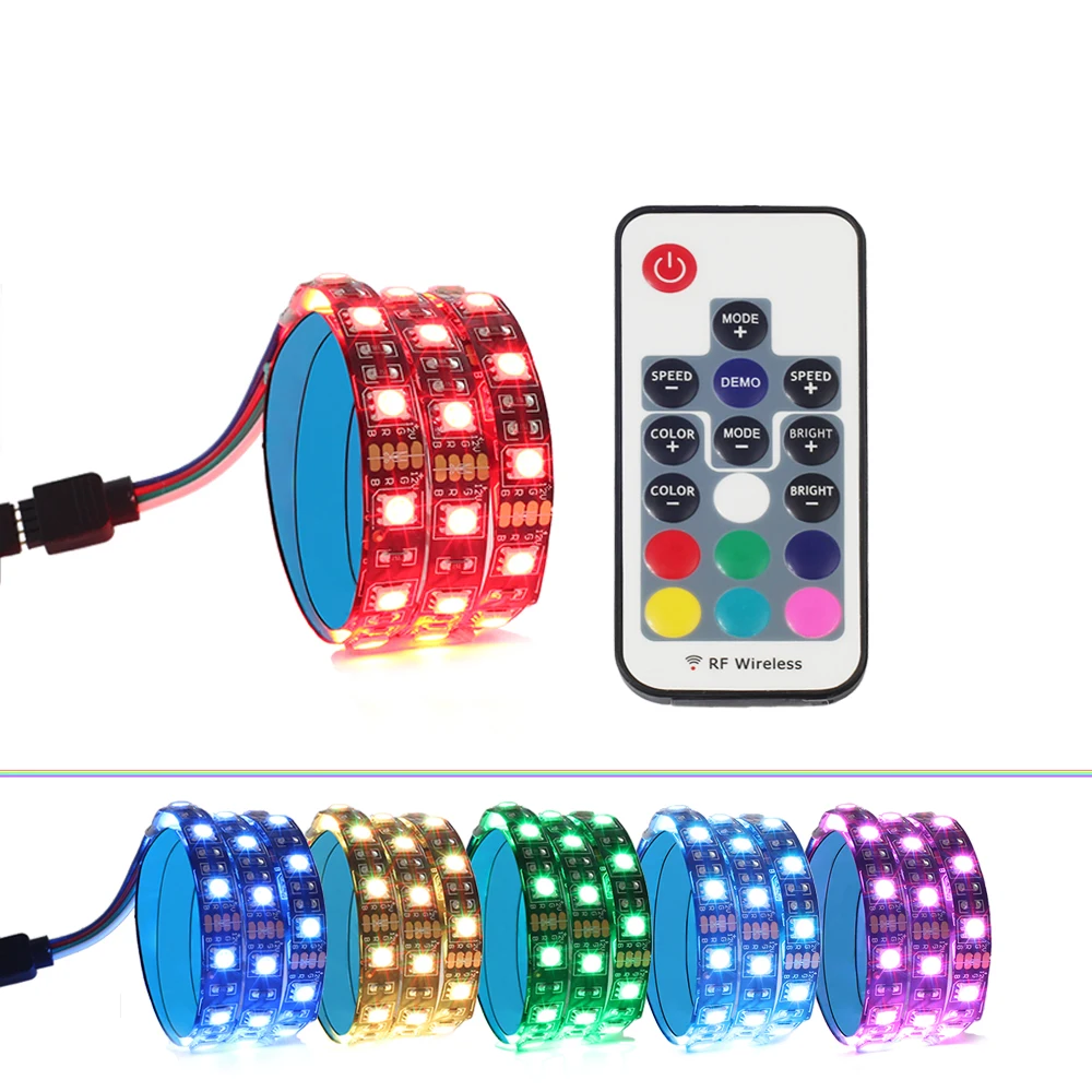 Светодиодная ленсветильник с интерфейсом SATA 5050 RGB 12 В постоянного
