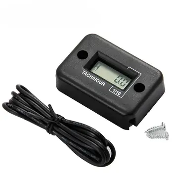 

Tachometer Tach Hour Meter For Marine Gasoline Engine Lawn Mower Atv Motorcycle Snowmobile Jet Ski Pit
