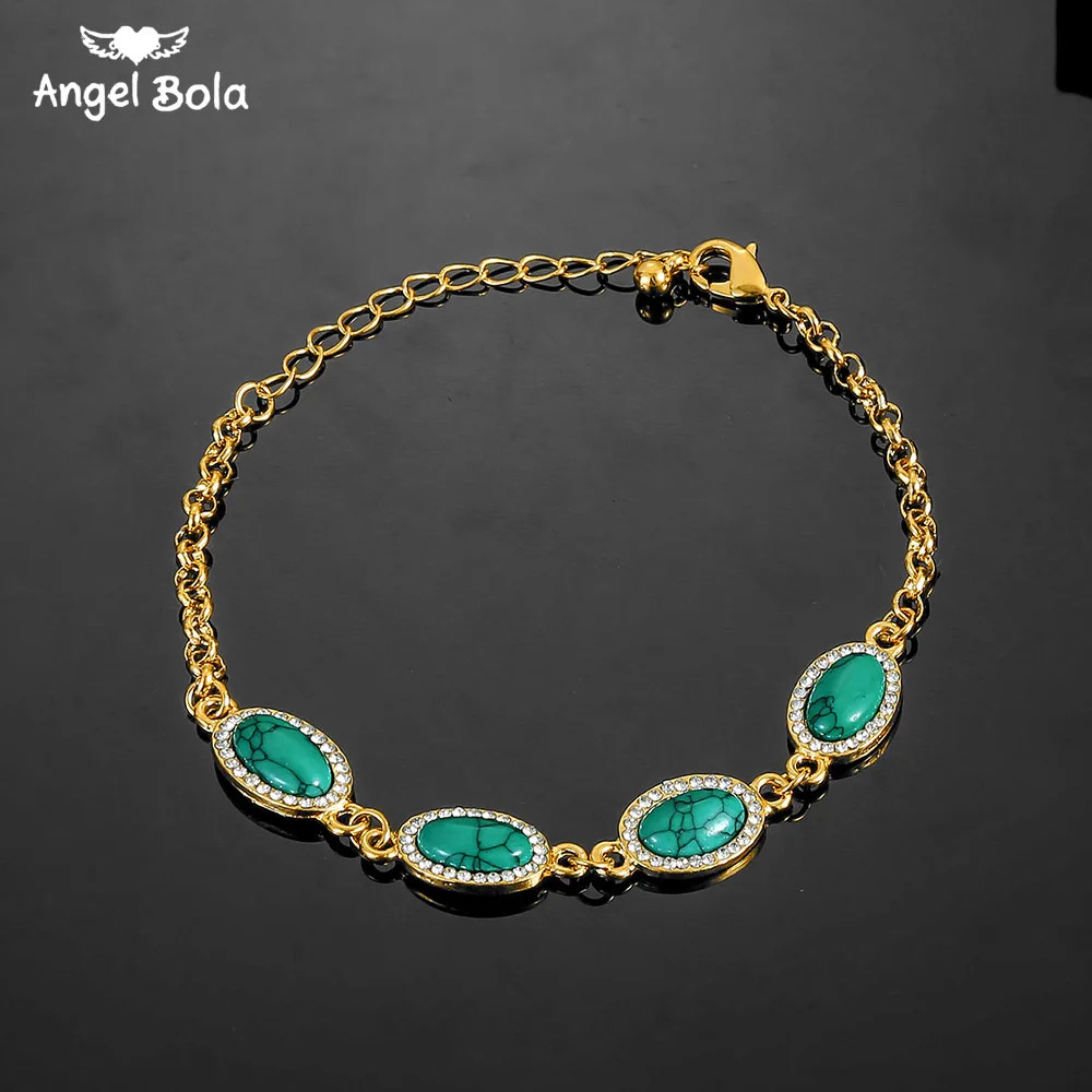 New Arrive Fashion Muslim Allah Islam Crystal Bracelet Bangles Arab