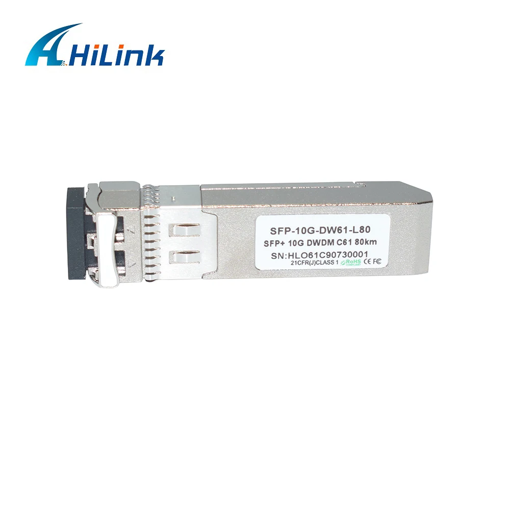 Бесплатная доставка! 10G DWDM SFP + C61 80 км волоконно оптический модуль с dulex LC разъем DOM