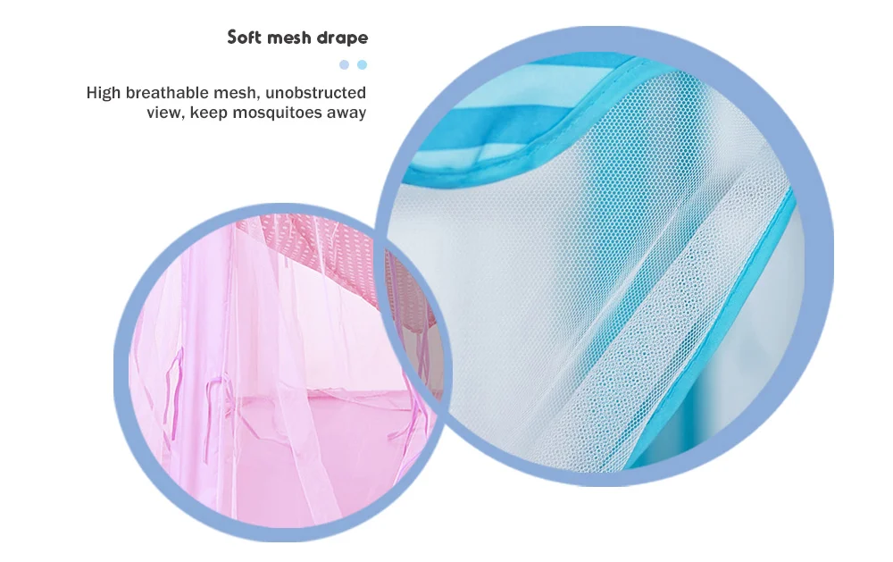 Large Princess Play Tent Castle Tulle Children Game House