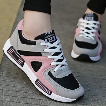 

Women's sneakers mixed colors shallow designer wedge shoes massage damping woman Flats sneakers 2019 news autumn