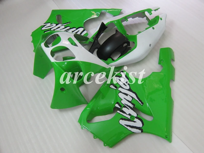 New ABS Fairings kit Fit for Kawasaki Ninja ZX7R ZX-7R 1996-2003 96 97 98 99 00 01 02 03 Bodywork fairings custom white green | Автомобили