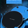 Qi wireless fast charger ultra-thin metal pad 10W wireless fast charger for iPhone11 Xs Max Samsung S8 S9 Note8 9 adapter ► Photo 3/6