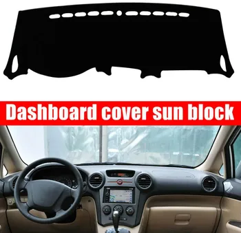 

Dashboard Cover Sun Shade Non-slip Dash Mat Pad Carpet Car Stickers Interior Accessories For kia carens 2007 2008 2009 2010 2011