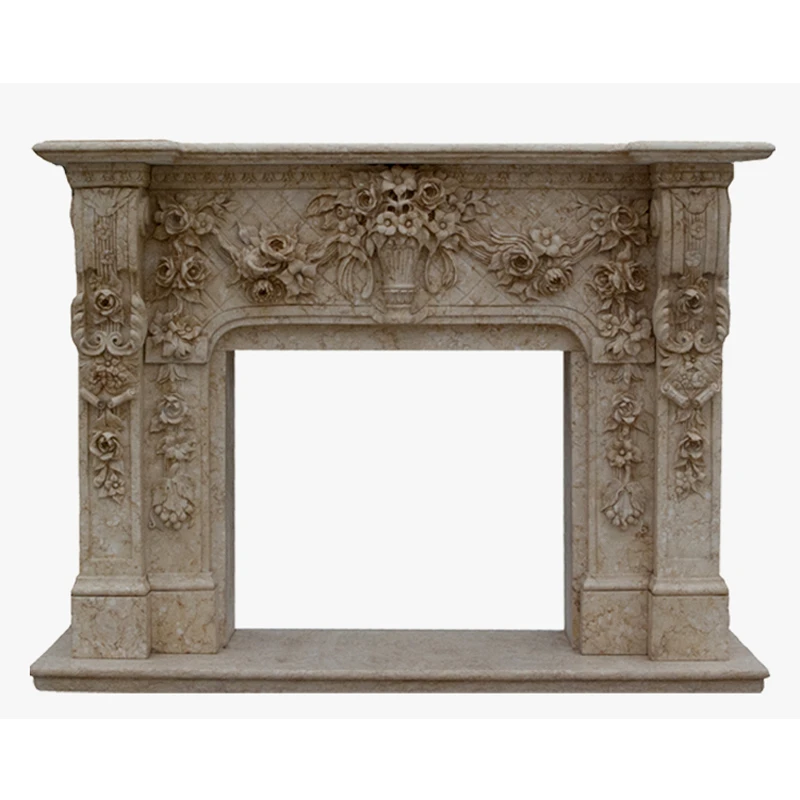 天然石の暖炉のマントルピースフレームヨーロッパスタイルの大理石彫刻 Frame Frame Frame Fireplaceframed Stone Aliexpress