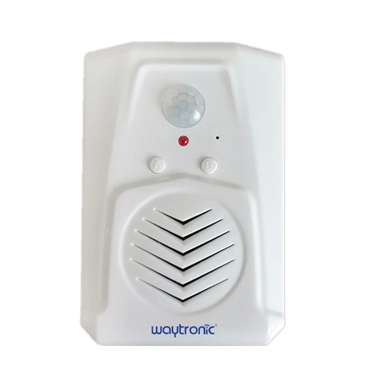 

ABKT-Waytronic Pir Infrared Motion Sensor Activated Voice Recordable Audio Player Entrance Welcome Doorbell For Shop Store With