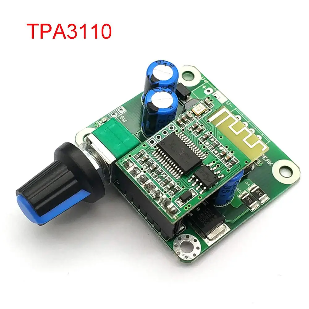 Цифровой стерео аудио усилитель мощности TPA3110 15 Вт + с поддержкой Bluetooth 4 2 плата