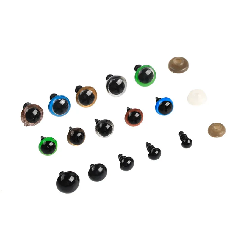 264pcs/box 6mm 8mm Multicolor Safety Eyes For ToysTeddy Bear Stuffed Snap Animal Amigurumi Puppet Dolls Craft Eyes Handmade Doll