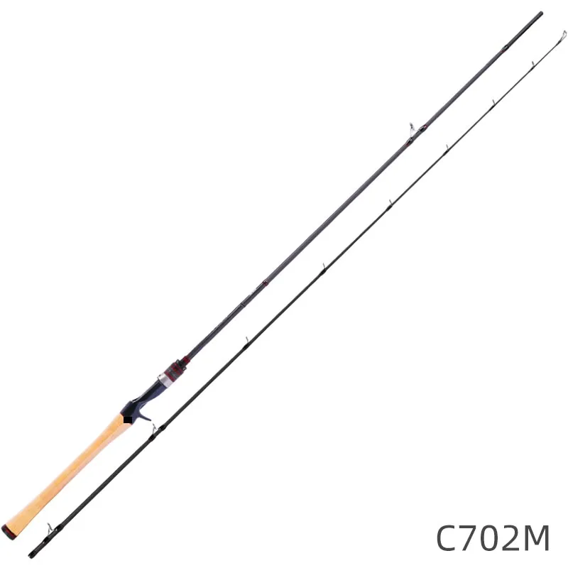 C702M TSURINOYA для рыбалки приманки стержень ELITE Ⅲ Мощность L M мл MH 1,95 м 2,03 м 2,09 м 2,13 м FUJI аксессуары окунь спиннинг литейный стержень 2 секции - Цвет: C702M
