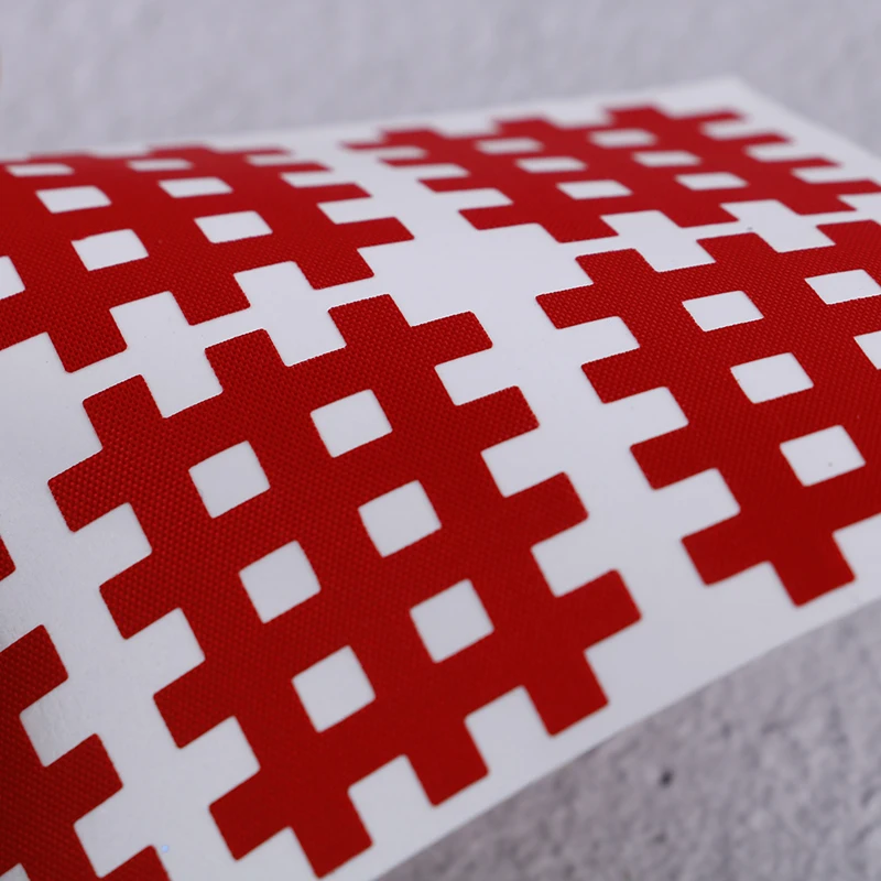 10sheets/lot Spiral Cross Kinesiology Tape Physical Therapy Cross Tape