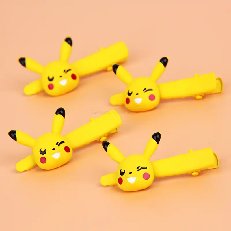 Заколка для волос TAKARA TOMY с покемоном Пикачу аксессуары волос|Украшения своими