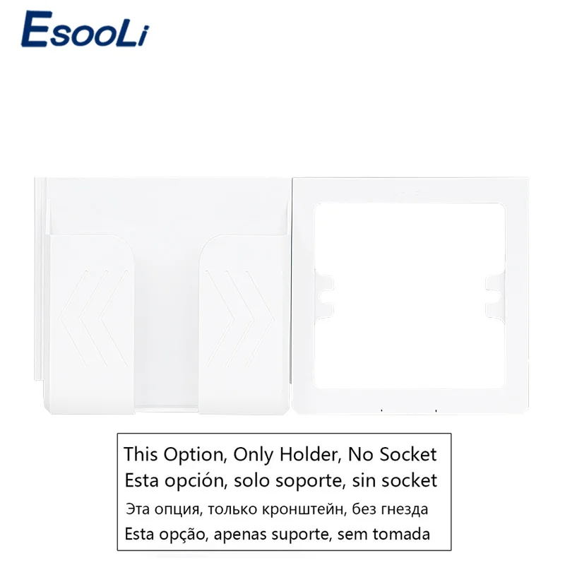 Esooli лучший 4 портовый USB адаптер для настенного зарядного устройства 4A