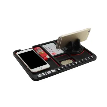 

Multifunctional Car Anti-Slip Mat Auto Phone Holder Non Slip Sticky Anti Slide Dash Phone Mount Silicone Dashboard Car Pad Mat