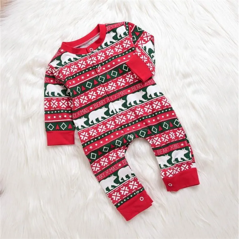 Рождественский зимний костюм; комбинезон для новорожденных; одежда для маленьких девочек с рисунком медведя; Детский комбинезон; Kombinezon Zimowy Dziecko Tutine Neonato