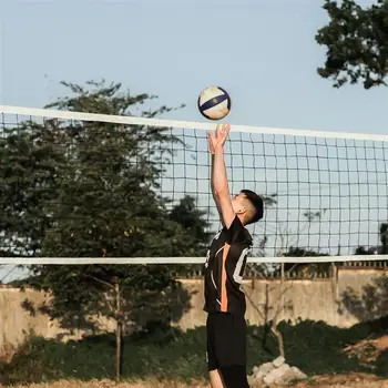 

Volleyball Net Portable Durable Professional Strong Competition Net Practice Ball Net Replacement Net Standard Mesh