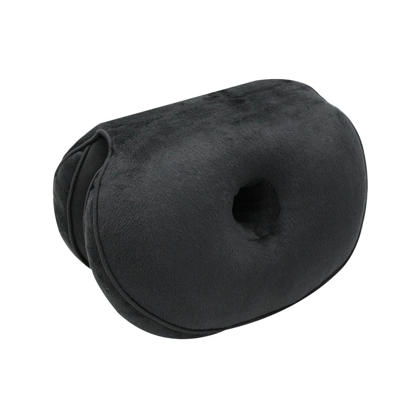 Black Multifunctional Dual Comfort Seat Cushion Memory Foam of Hip Lift Seat Cushion Beautiful Butt Latex Seat Cushion Comfy for Home - Цвет: Black