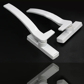 

White Replacement UPVC Window Handles Right/ Hand Zinc Alloy Window Hardware Door Handle