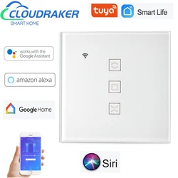 Tuya Smart WiFi Curtain Switch for Electric Motorized Curtain Blind Roller Shutter Works with Alexa Smart Automation Google Home