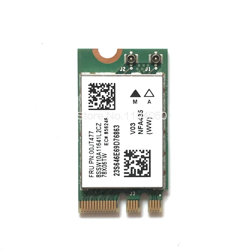 FOR Lenovo QCNFA435 E470E475E570E575AC5G dual-band wireless network card 00JT477 WIFI 433M Bluetooth 4.1 dual-band 2.4G / 5G lan to mobile adapter