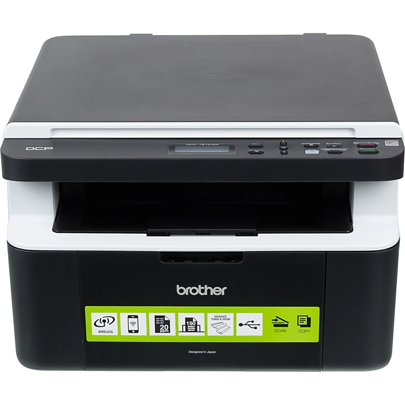 МФУ лазерный Brother DCP-1612WR(DCP1612WR1) A4 WiFi черный