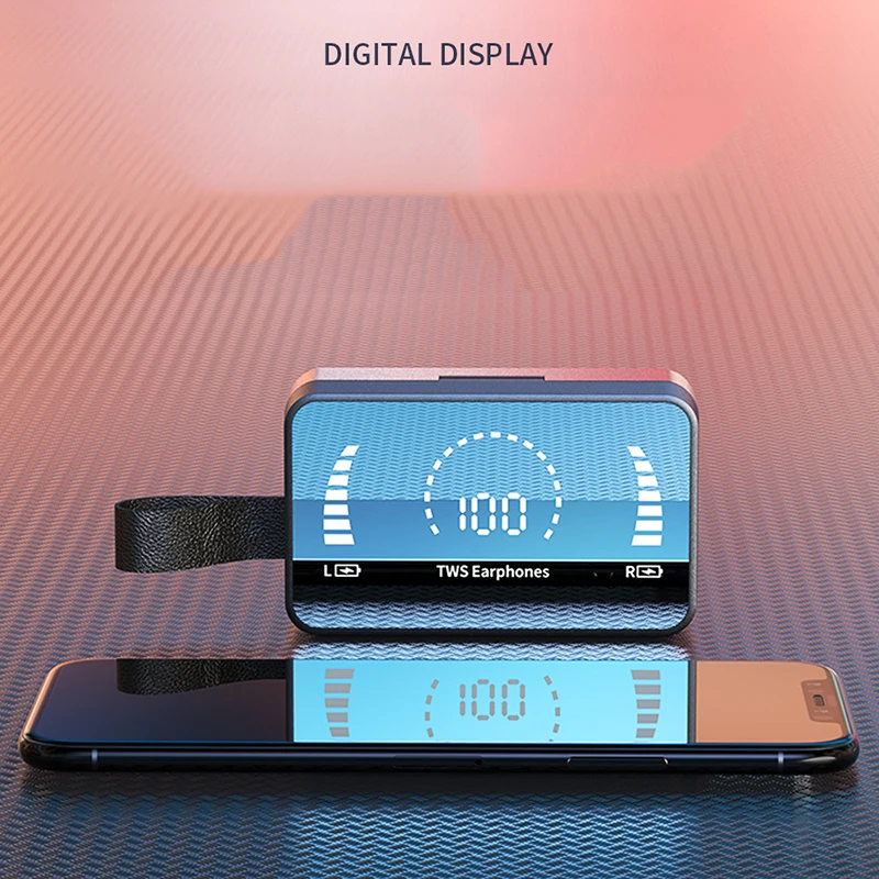 Bluetooth наушники Наушники Беспроводная игровая гарнитура 3500ah зарядный чехол для