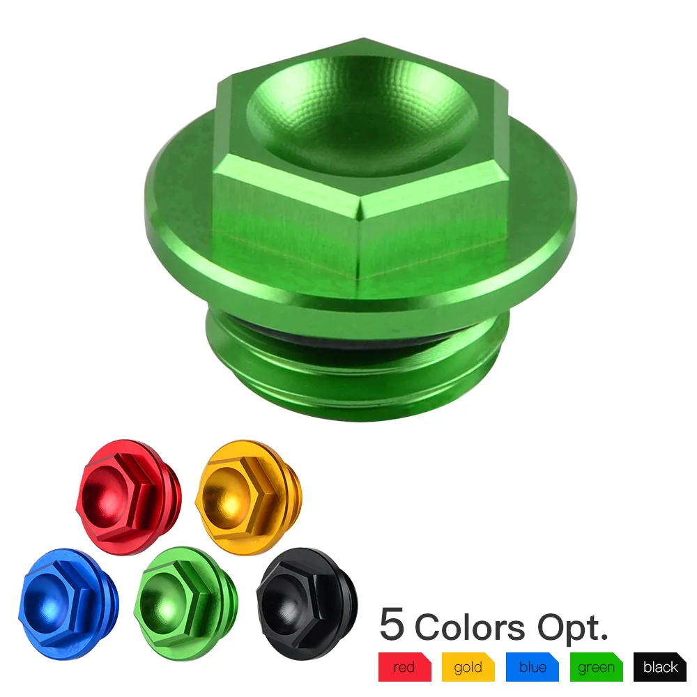 CNC Oil Filler Cap Plug Anodized For Kawasaki KLX250 1993-2016 D-Tracker 1998-2016 Versys 650 2007-2017 1000 2012-2017 | Автомобили и