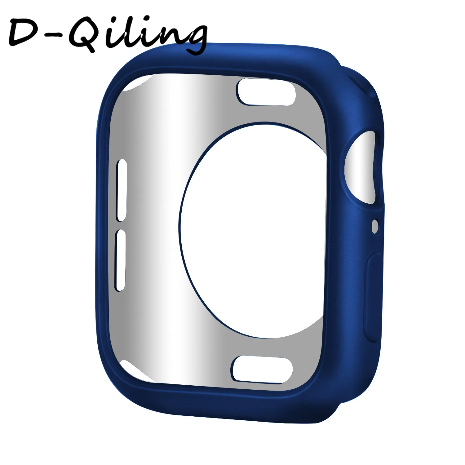 Защитный бампер чехол Крышка для apple watch серии наручных часов iWatch, на возраст 1, 2, 3, 4, TPU чехол для 5 40/44/38 мм/42 мм Анти-защита от падения аксессуары