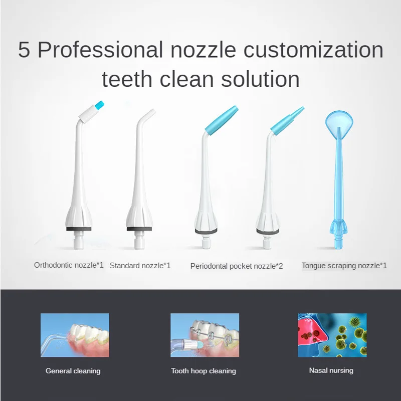   Irrigator USB  ġ   Flosser 5   Ʈ 220ml  ũ 3  ġ Ŭ