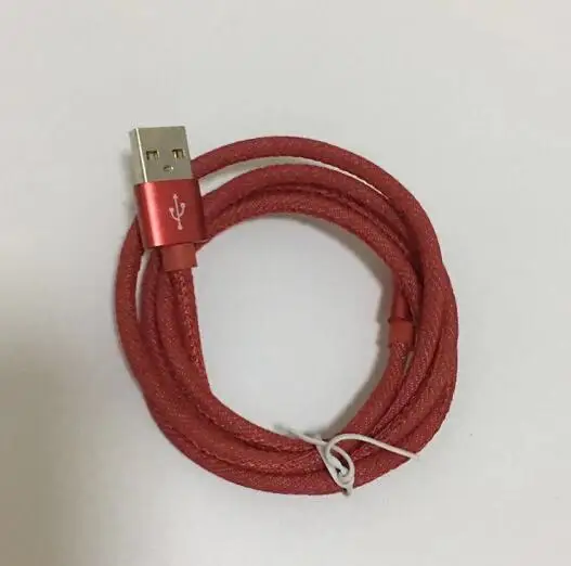 1 м 2 м Классический USB кабель для iPhone xs max зарядное устройство USB кабель для передачи данных для iPhone X 8 6 6s 2.4A usb кабель для зарядки шнур для телефона адаптер - Цвет: Красный